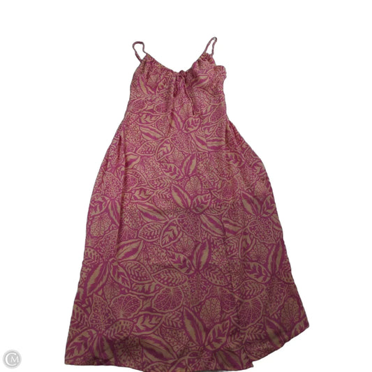Dress Casual Maxi By Sienna Sky In Orange & Pink, Size: L