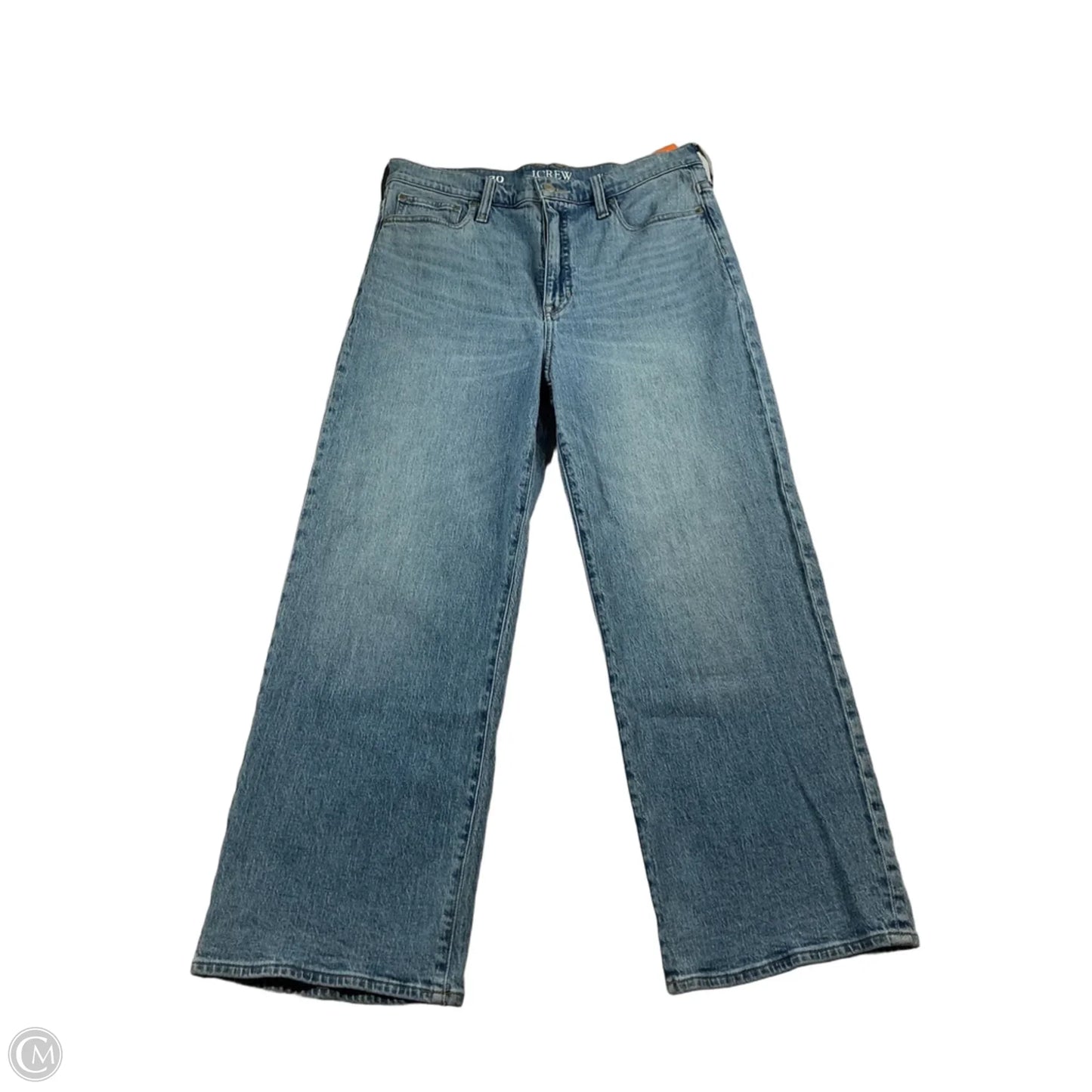 Jeans Wide Leg By J. Crew In Blue Denim, Size: 10
