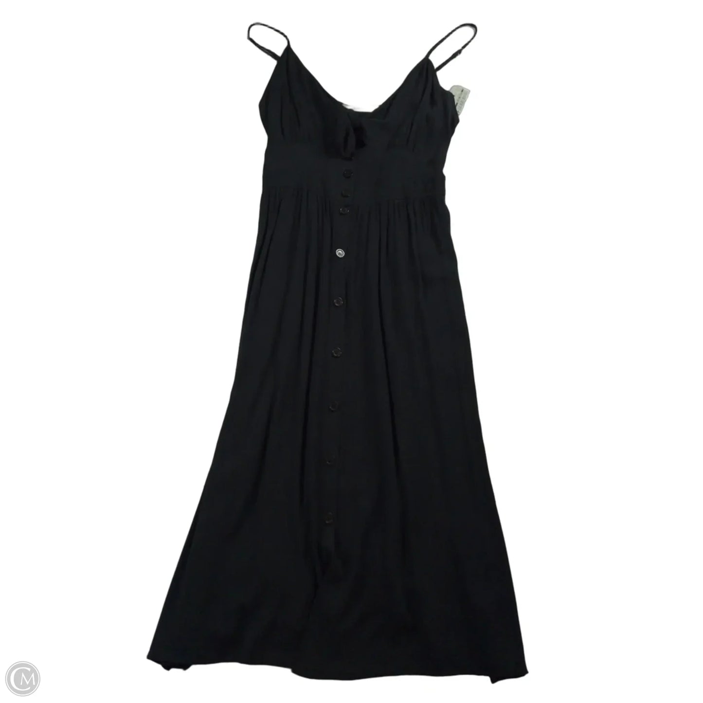 Dress Casual Midi By Clothes Mentor In Black, Size: M