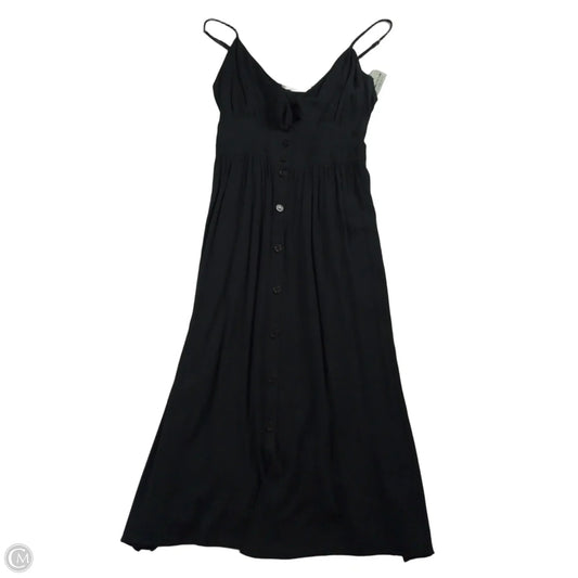 Dress Casual Midi By Clothes Mentor In Black, Size: M