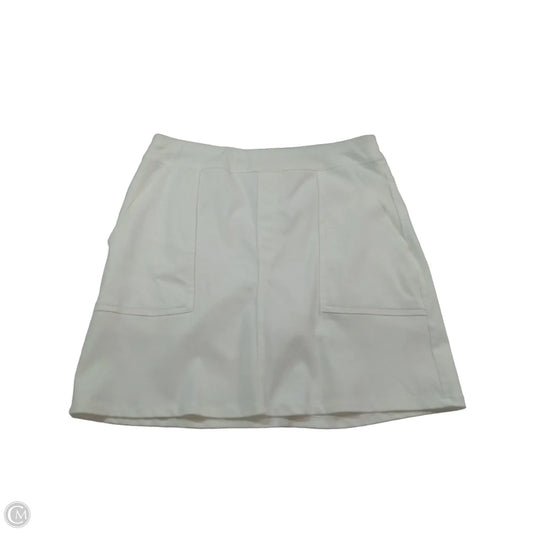 Skirt Mini & Short By Dg2 In White, Size: M