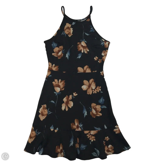 Dress Party Short By Aqua In Floral Print, Size: M
