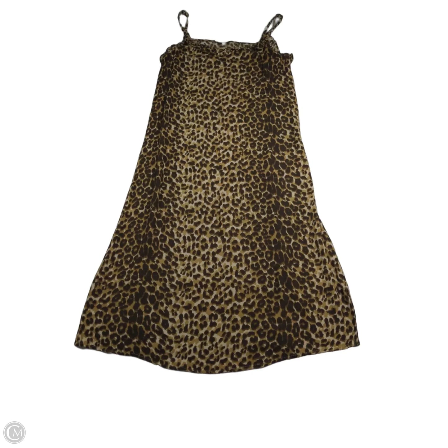 Swimwear Cover-up By Clothes Mentor In Animal Print, Size: 8
