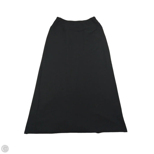 Skirt Midi By Eileen Fisher In Black, Size: Xs