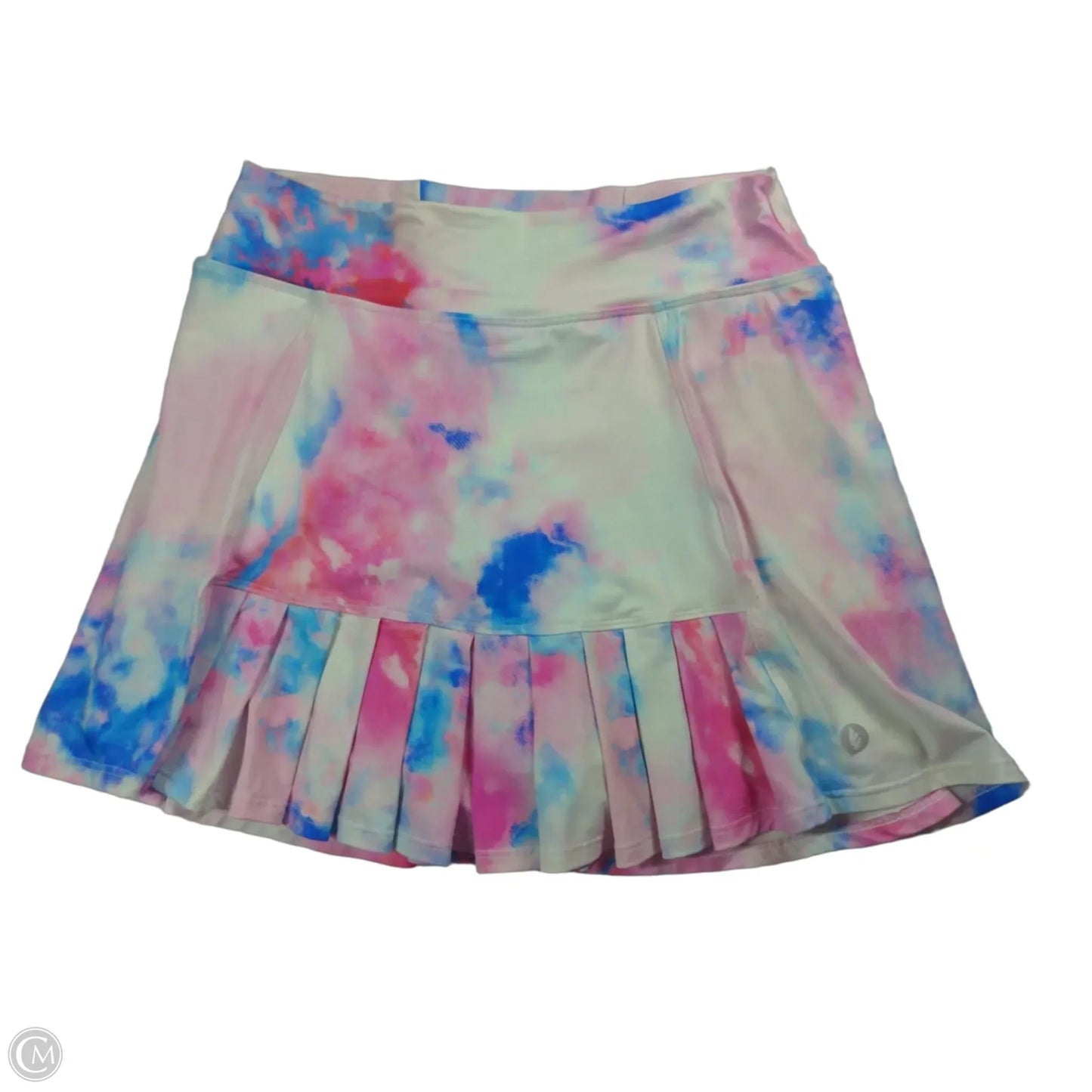 Athletic Skort By Clothes Mentor In Tie Dye Print, Size: L