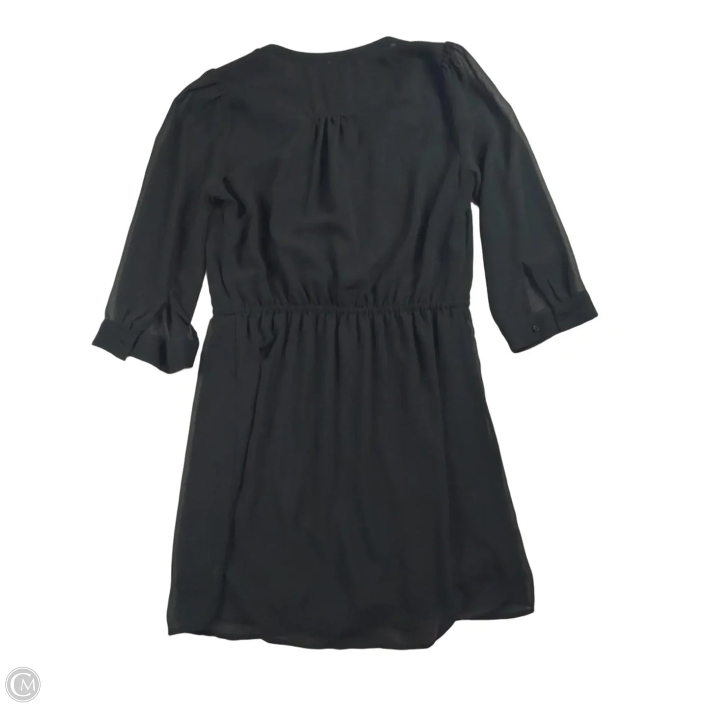 Dress Casual Short By H&m In Black, Size: 8