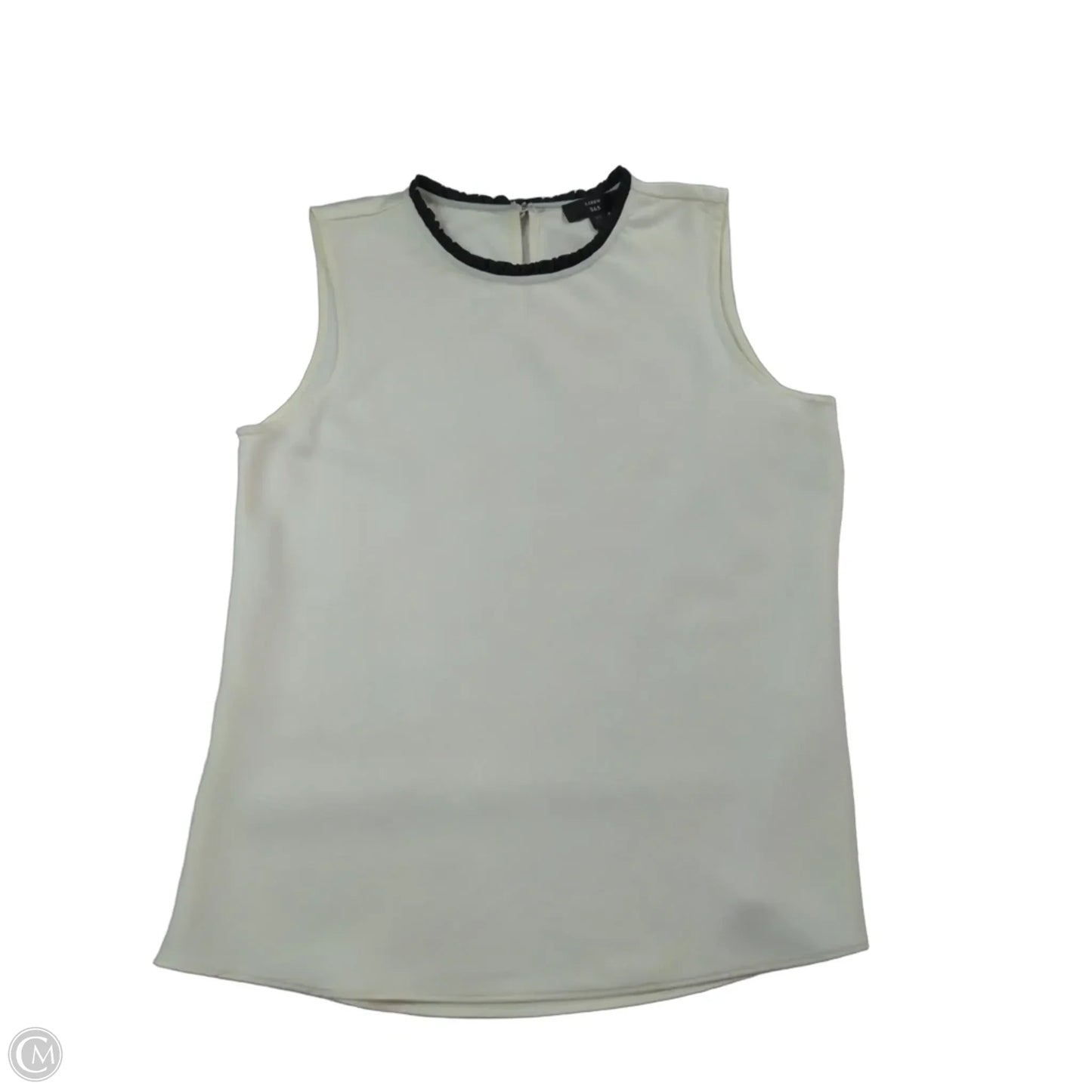 Top Sleeveless By J. Crew In White, Size: Xs