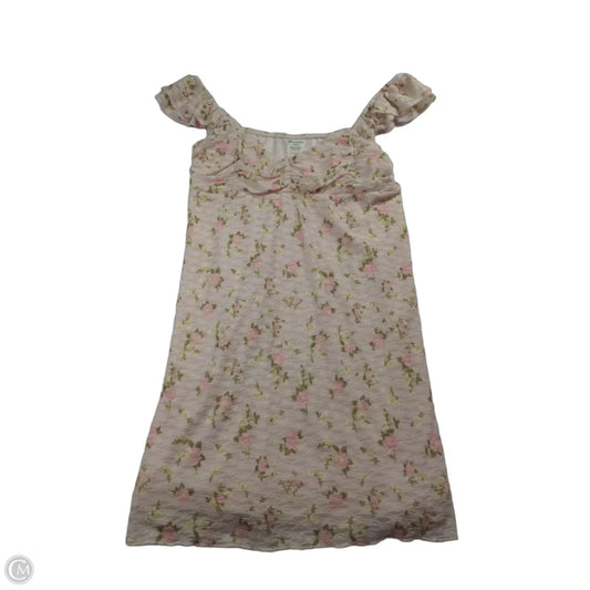Dress Casual Short By No Boundaries In Floral Print, Size: L