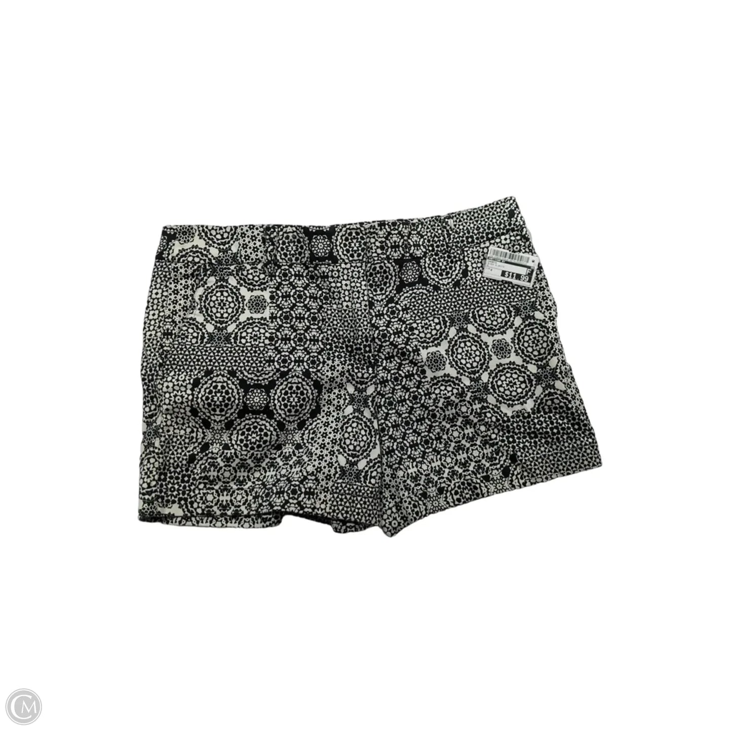 Shorts By Artisan Ny In Black & White, Size: 8