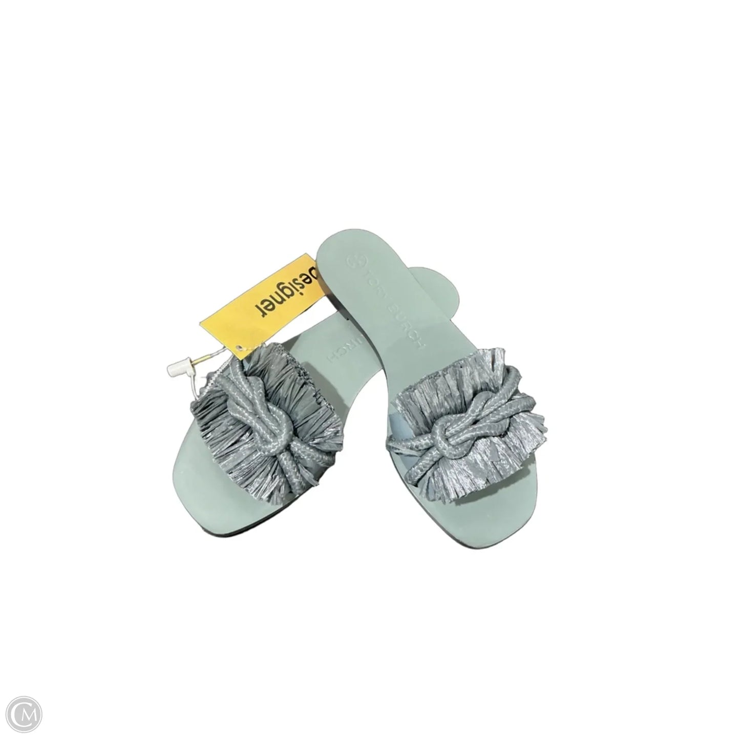 Sandals Designer By Tory Burch In Grey, Size: 7.5