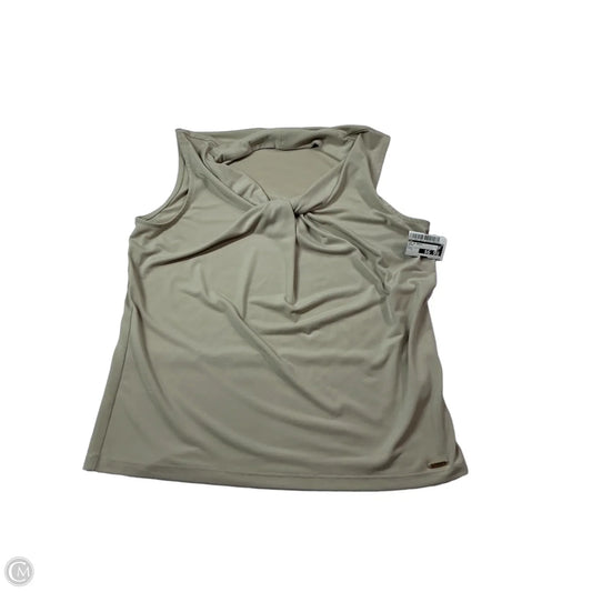 Top Short Sleeve Basic By So In Brown, Size: S