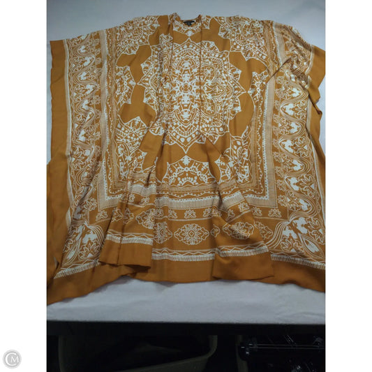 Shawl By Ann Taylor In Tan & White, Size: M