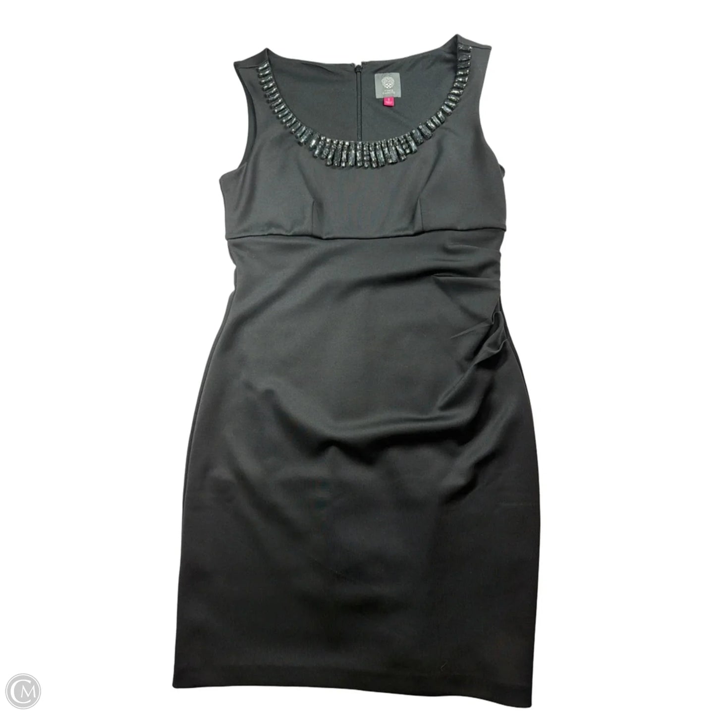 Dress Party Midi By Vince Camuto In Black, Size: 8