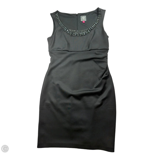 Dress Party Midi By Vince Camuto In Black, Size: 8