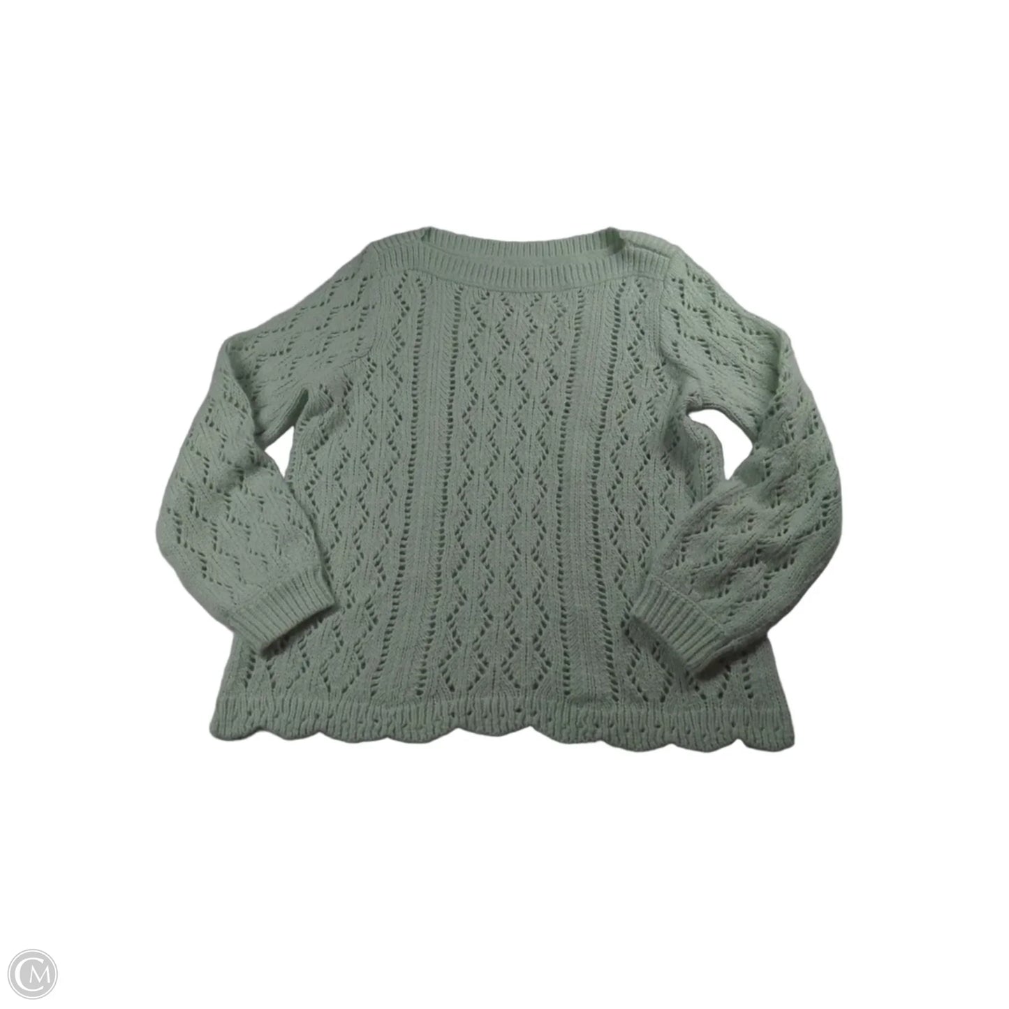 Sweater By Loft In Green, Size: L