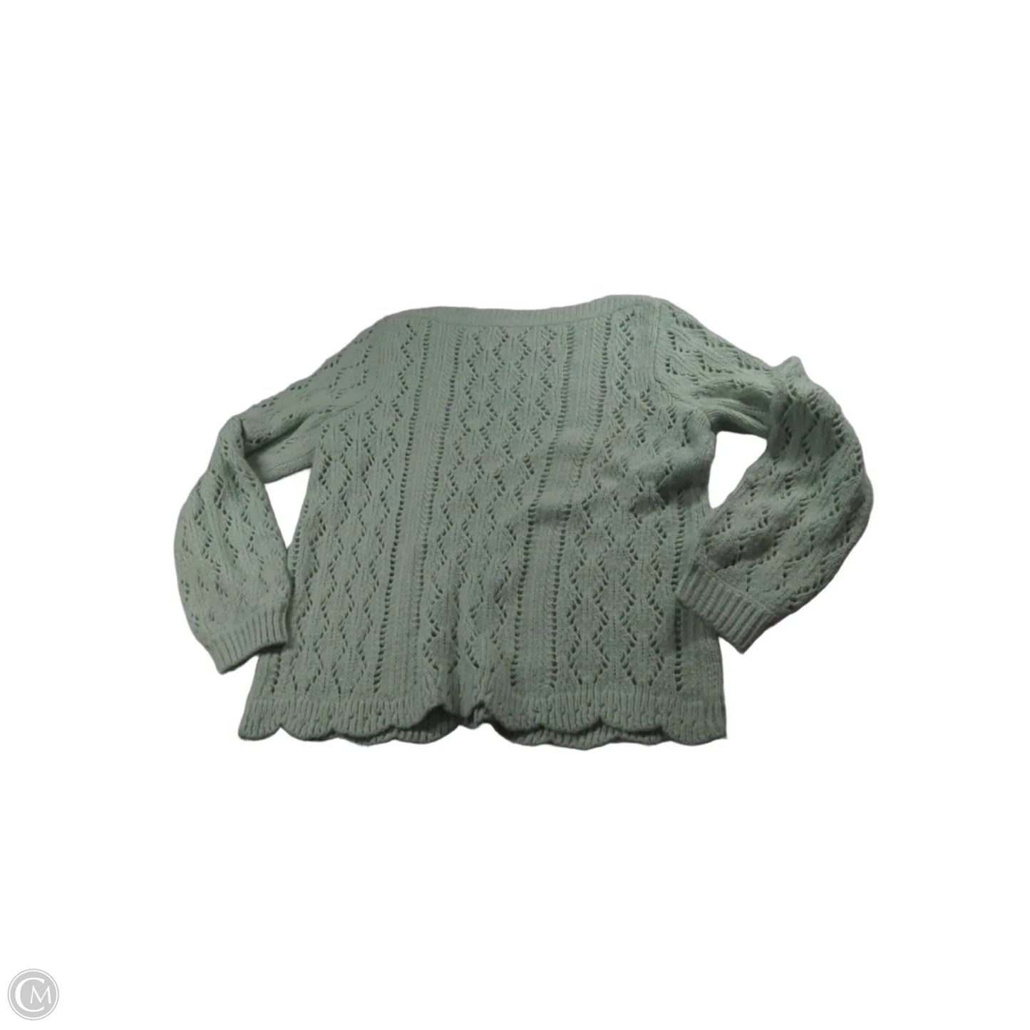 Sweater By Loft In Green, Size: L