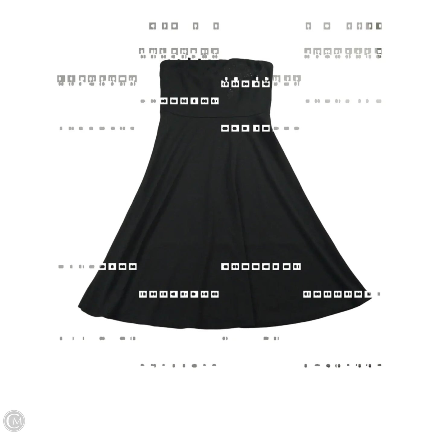 Dress Party Midi By Express In Black, Size: 10
