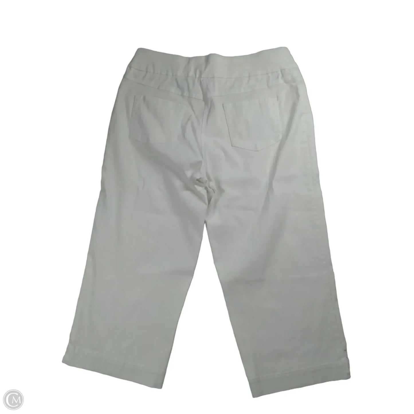 Pants Cropped By West Bound In White, Size: 14
