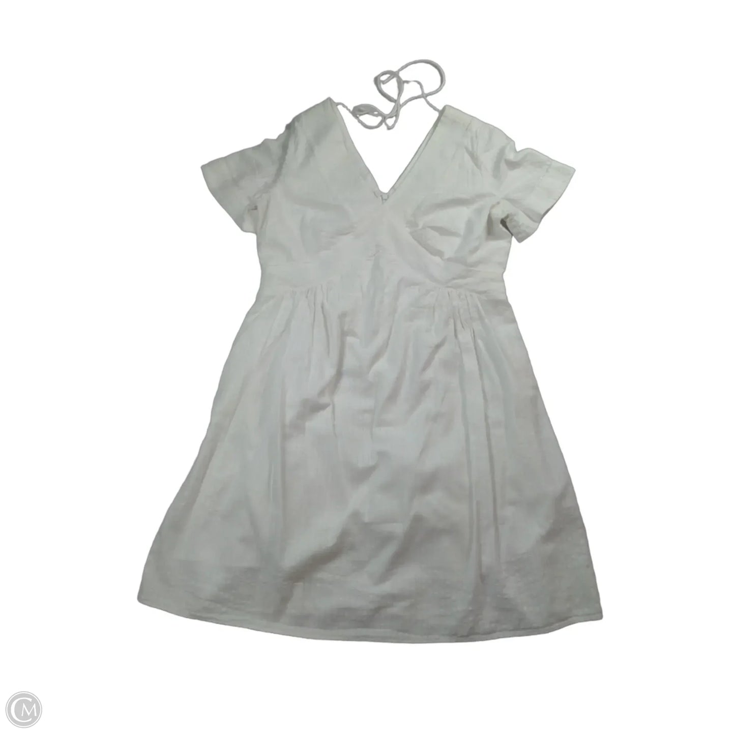 Dress Casual Short By Banana Republic In White, Size: Xs