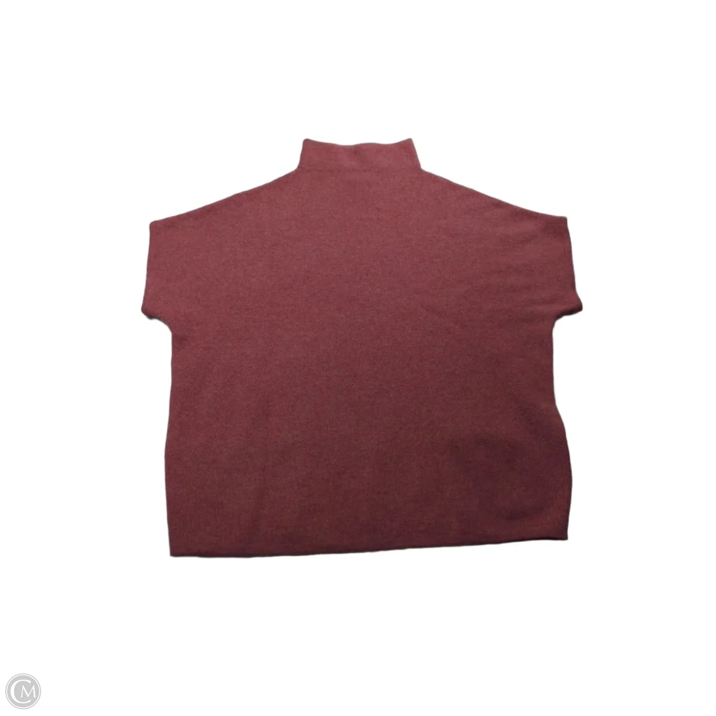 Sweater Short Sleeve By Tahari In Red, Size: S