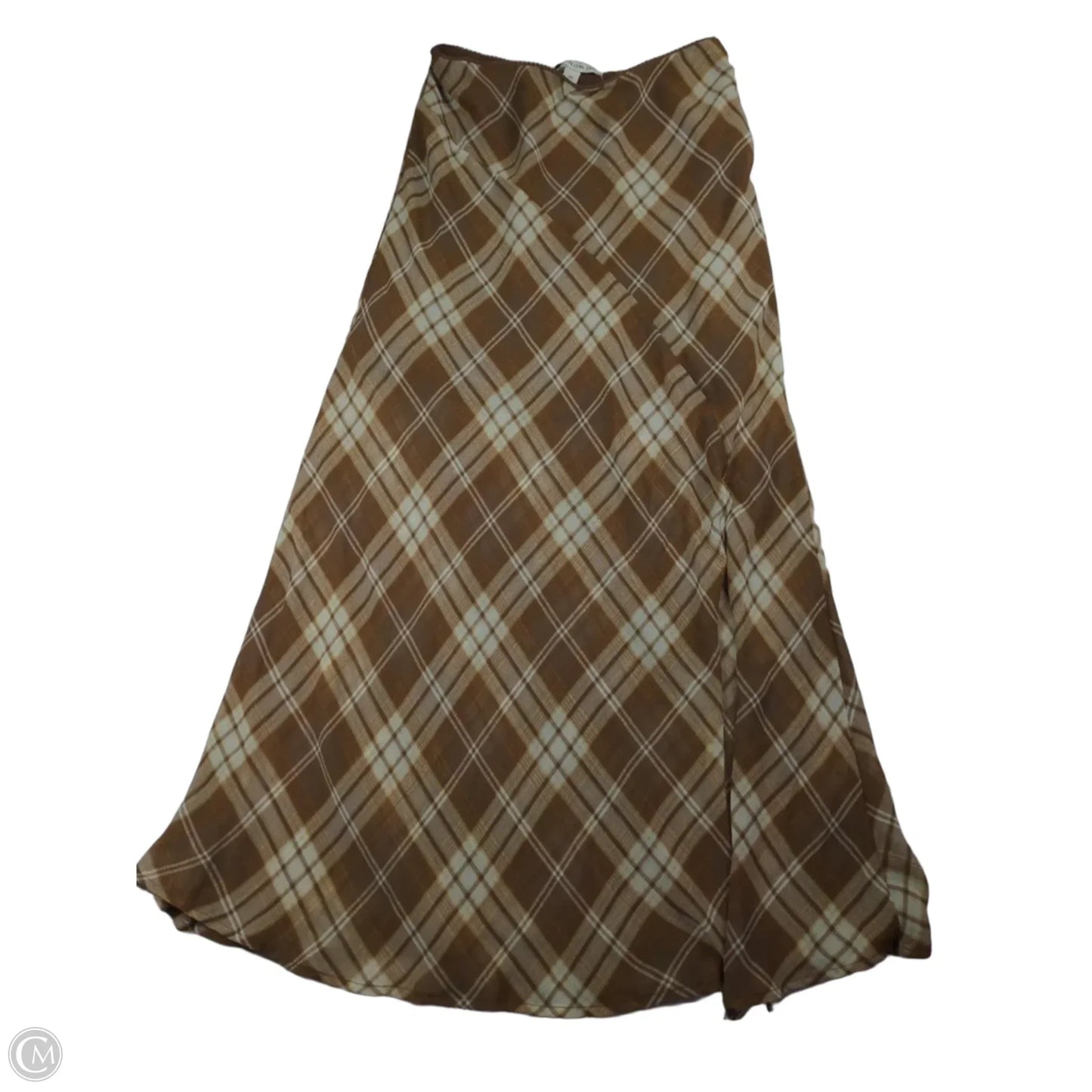Skirt Maxi By And Now This In Plaid Pattern, Size: Xs