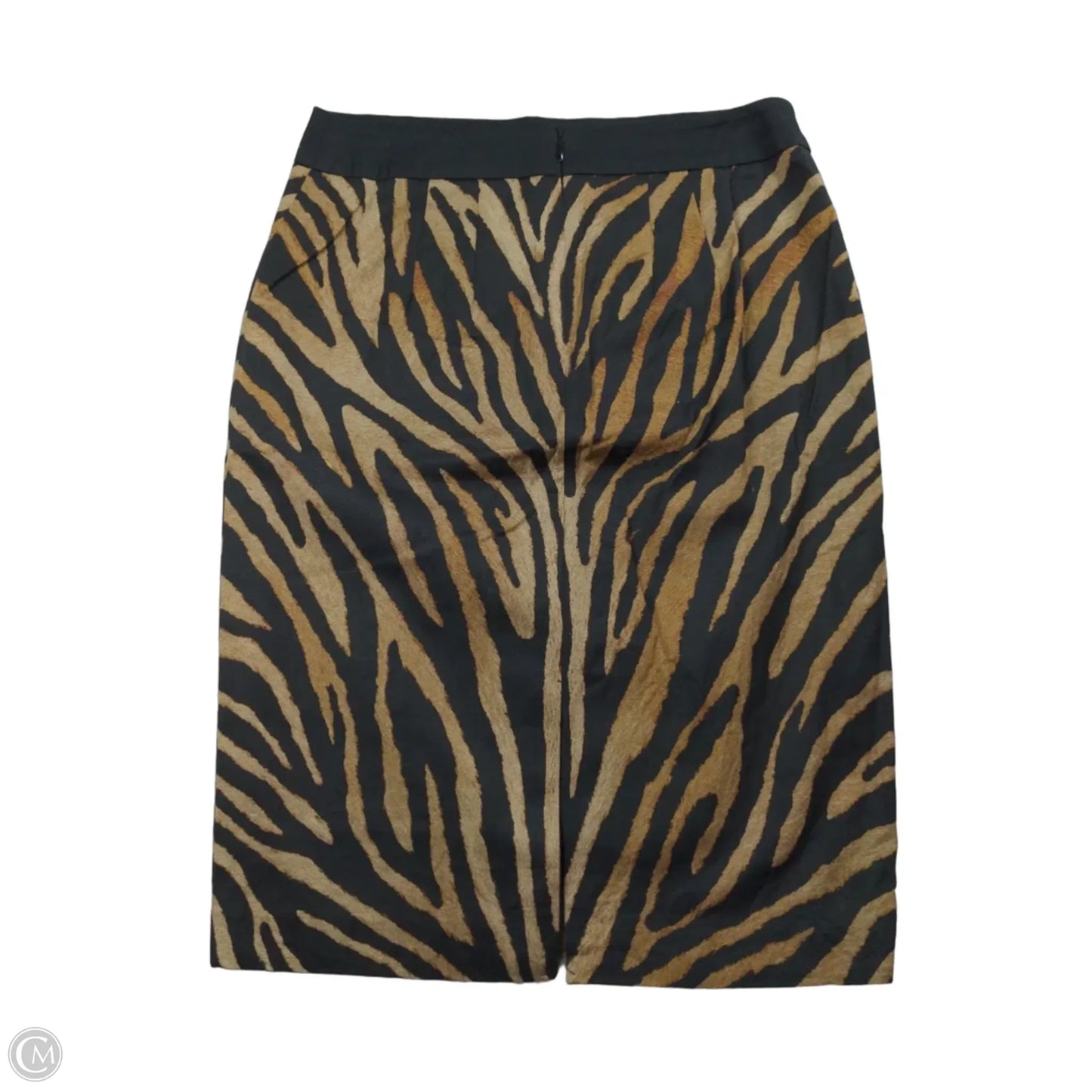 Skirt Midi By White House Black Market In Animal Print, Size: 4