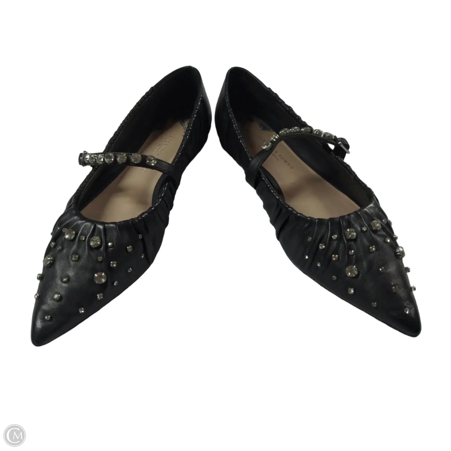 Shoes Flats By Clothes Mentor In Black, Size: 9.5