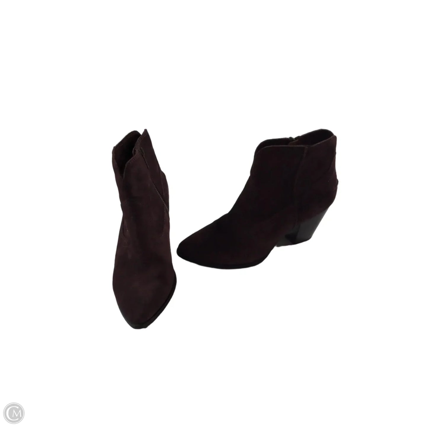 Boots Designer By Frye In Maroon, Size: 7