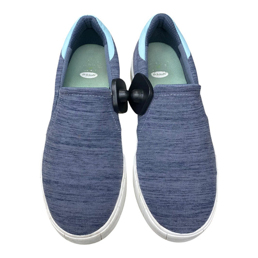 Shoes Flats By Dr Scholls In Blue, Size:8
