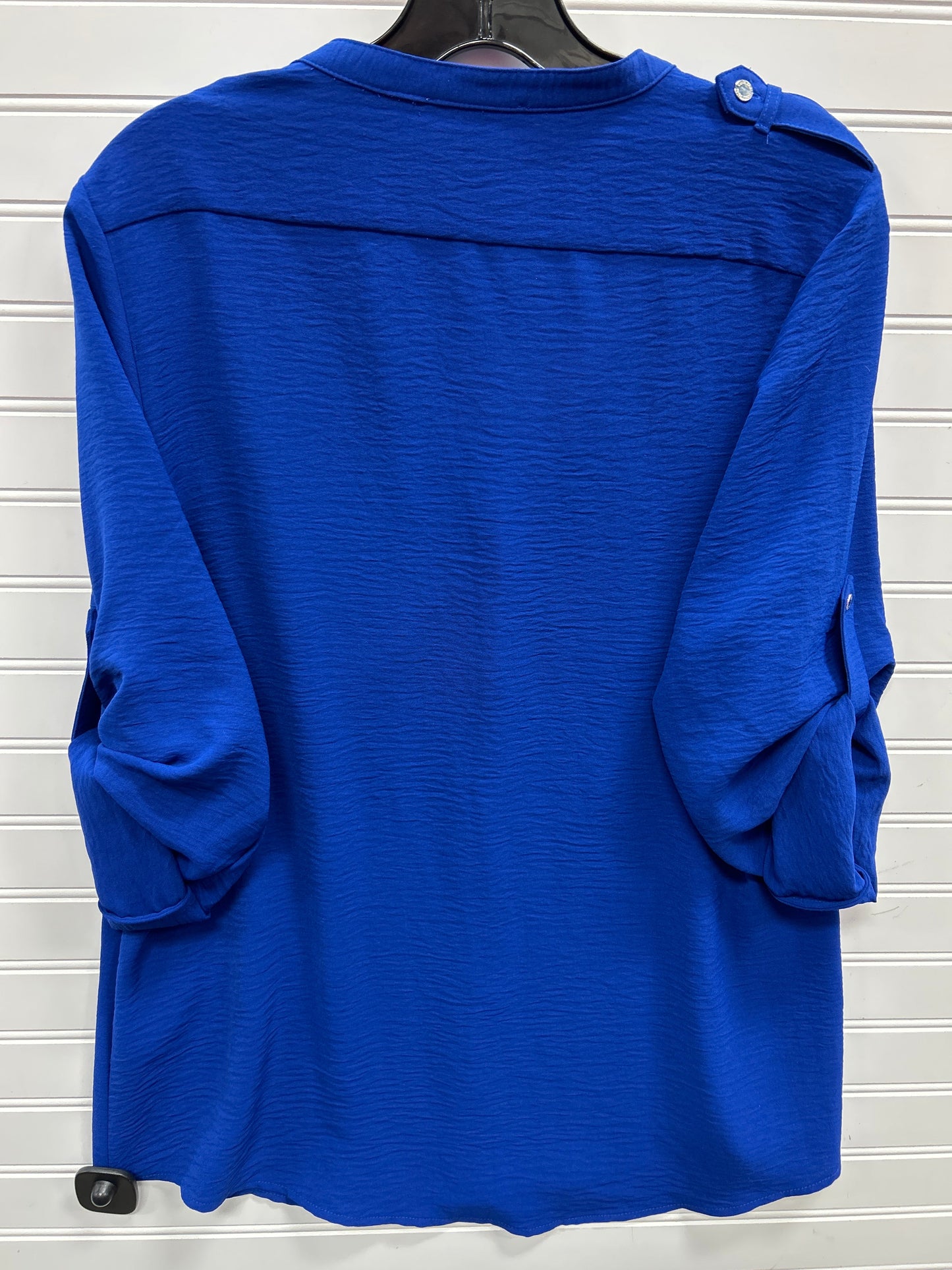 Top Ls By Calvin Klein In Blue, Size:M