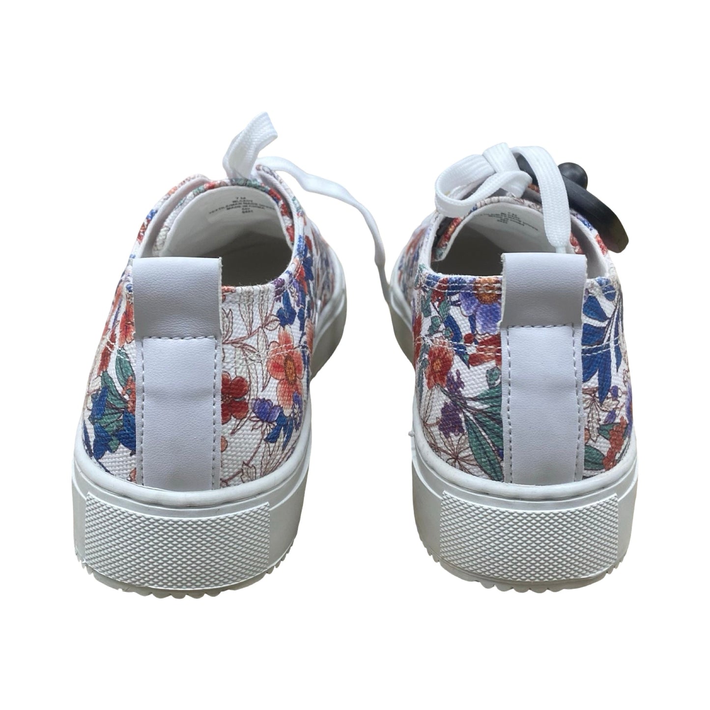 Shoes Sneakers By Marc Fisher In Floral Print, Size:7