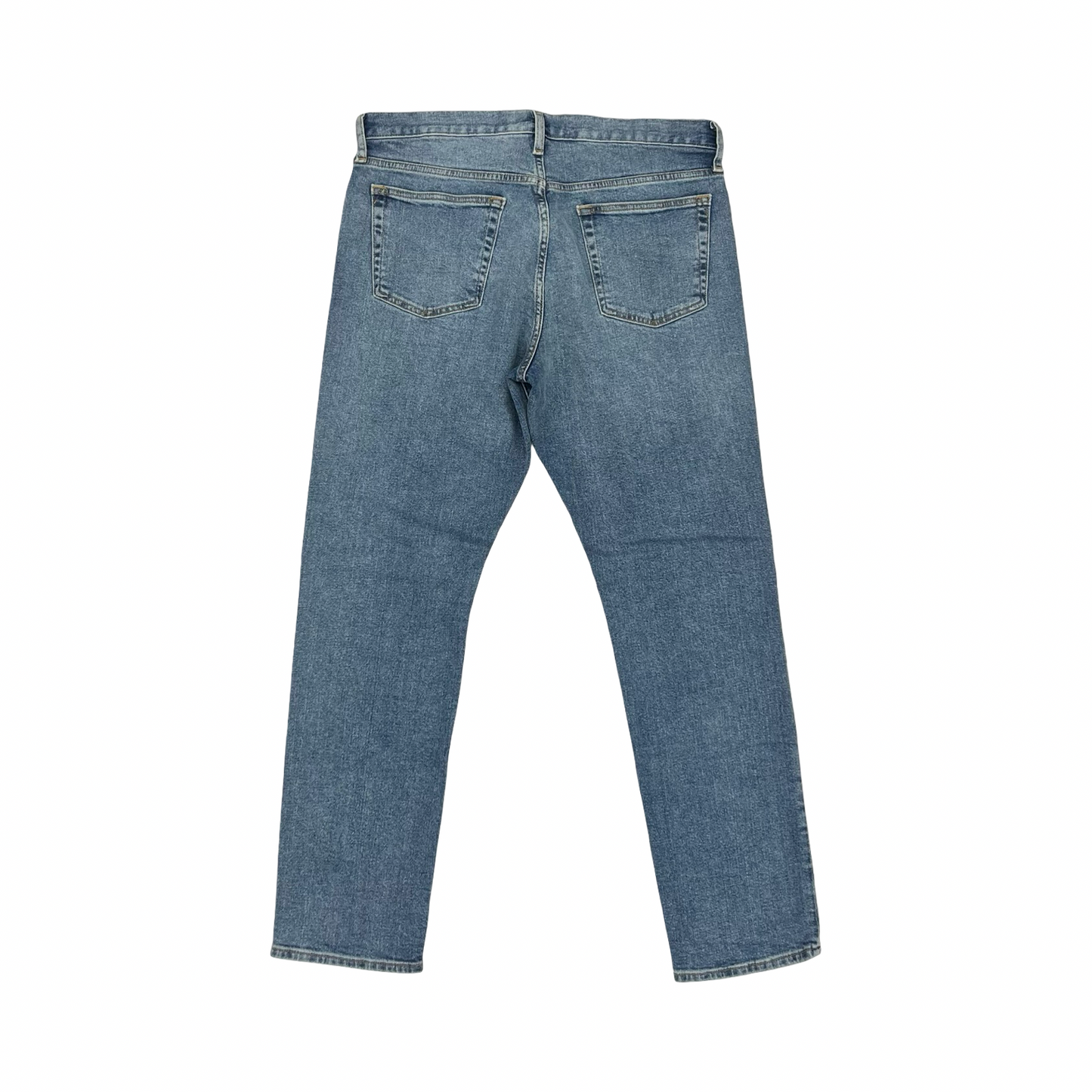 Jeans Straight By Gap In Blue Denim, Size:18