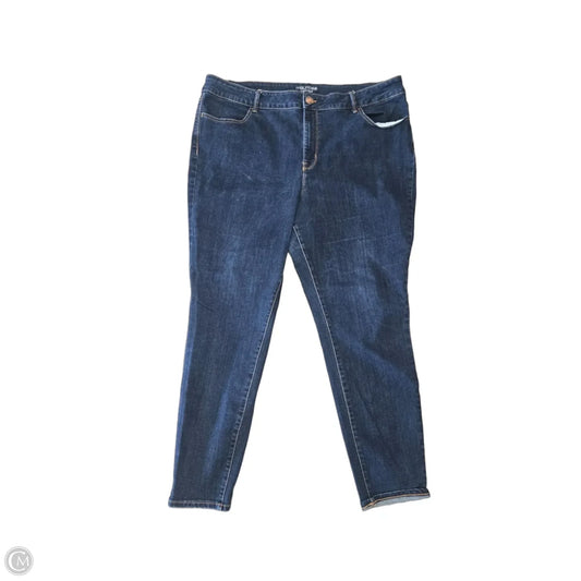 Jeans Skinny By Maurices In Blue Denim, Size: 24w