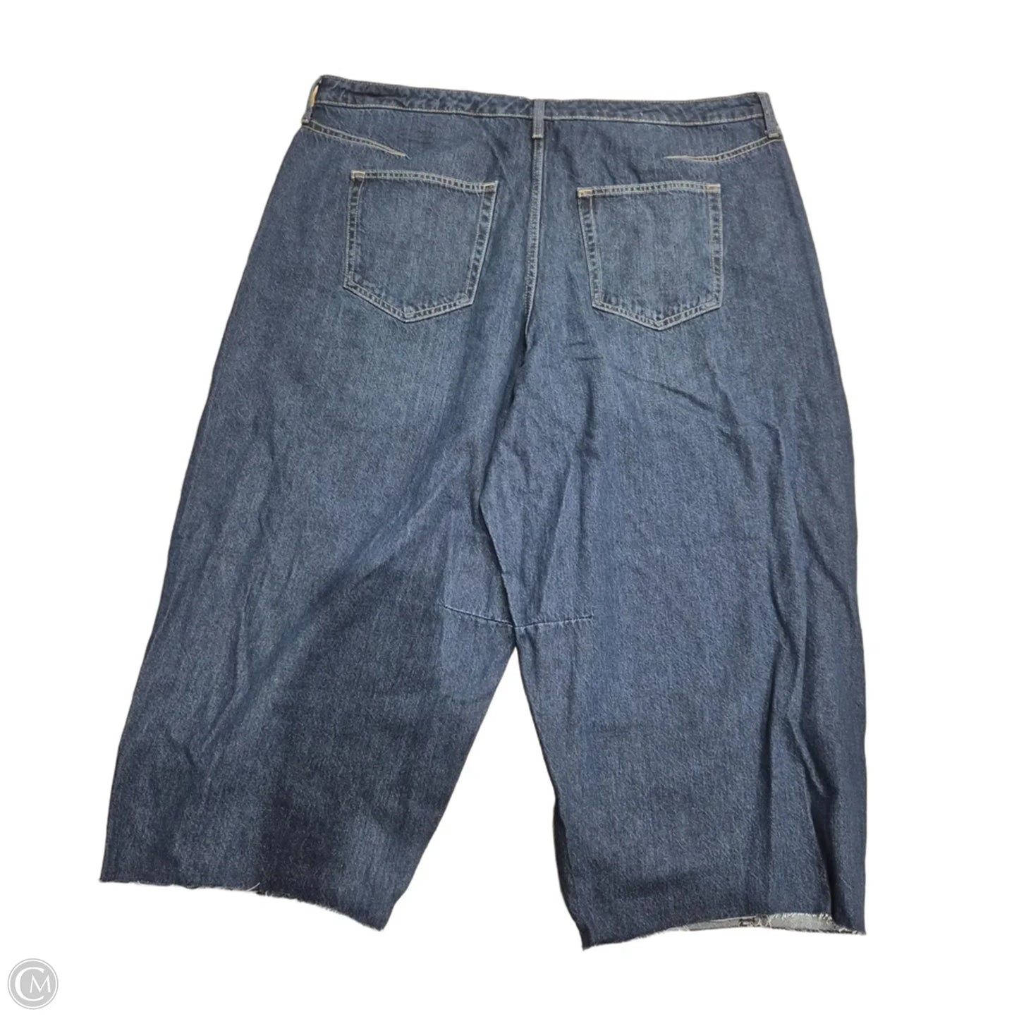 Jeans Wide Leg By Universal Thread In Blue Denim, Size: 22