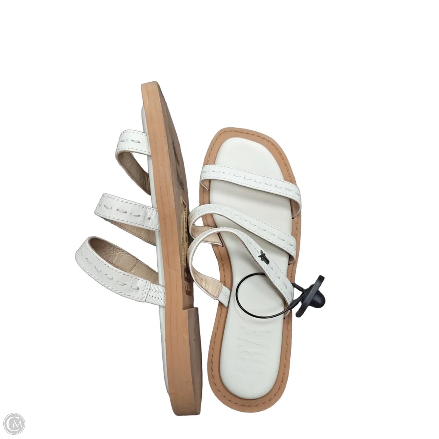 Sandals Designer By Frye In Cream, Size: 7