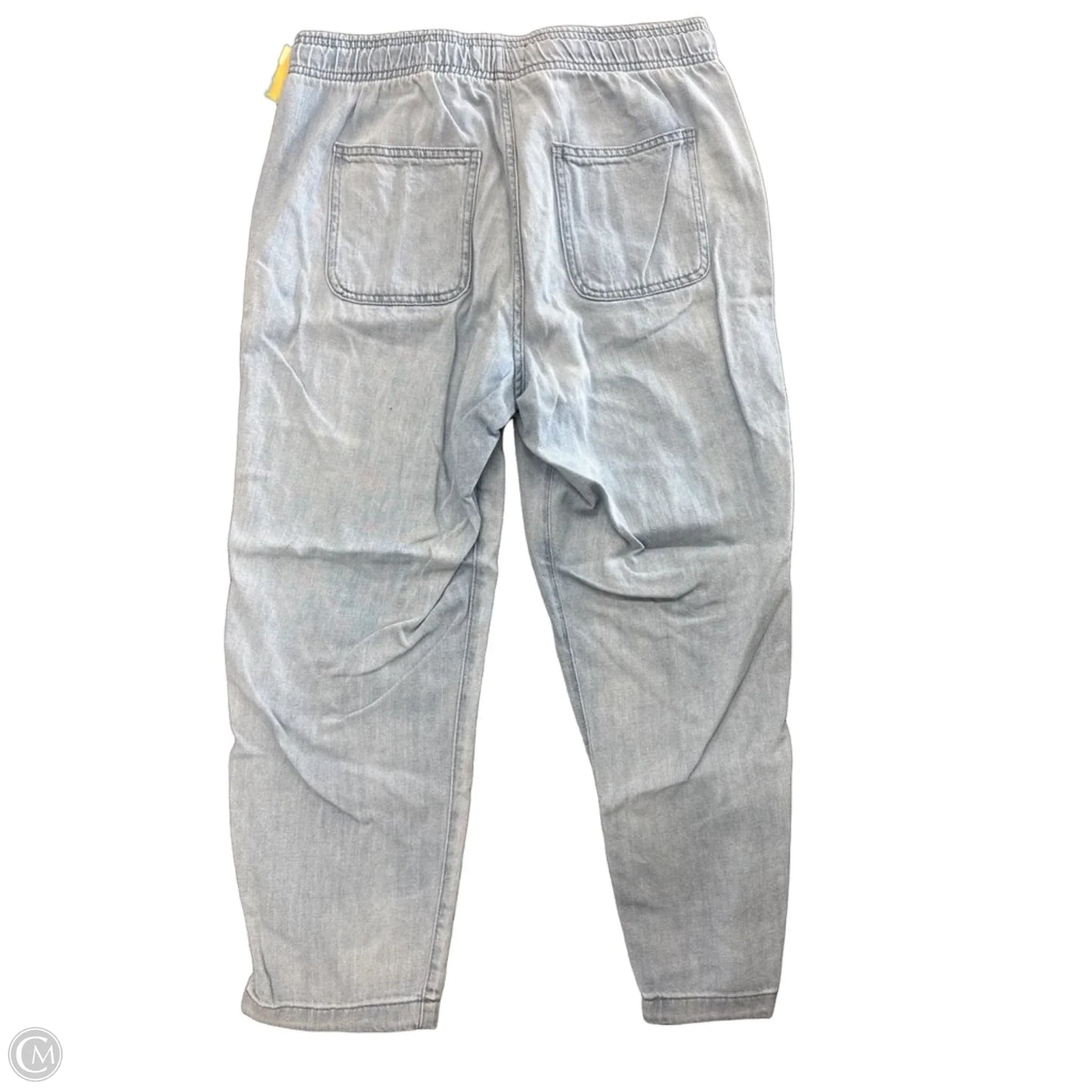 Jeans Straight By Gap In Blue Denim, Size: 10