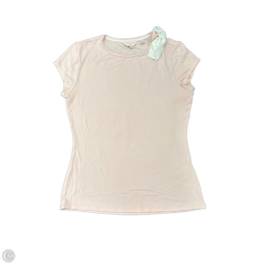 Top Short Sleeve By Ted Baker In Pink, Size: L