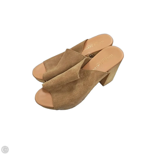 Shoes Heels Block By Cmb In Tan, Size: 9