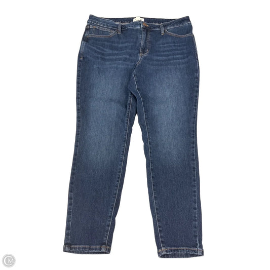 Jeans Skinny By Maurices In Blue Denim, Size: 18w