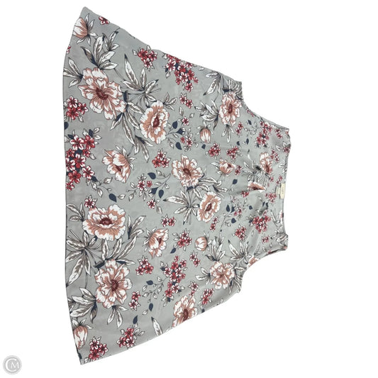 Tank Top By Loft In Floral Print, Size: Xl