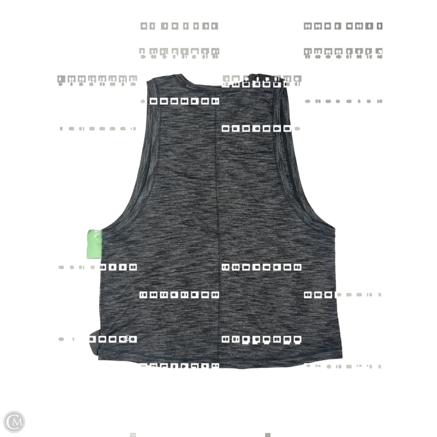 Athletic Tank Top By Lululemon In Grey, Size: 6