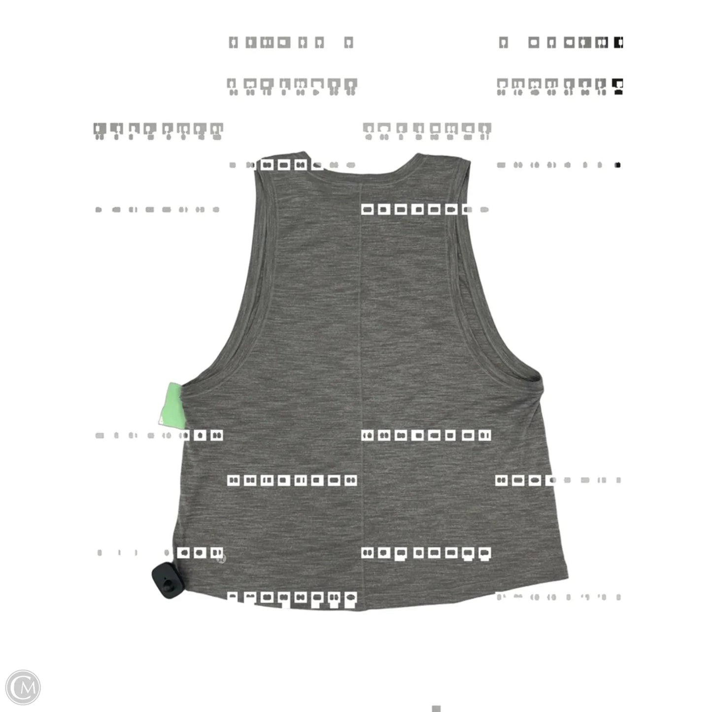 Athletic Tank Top By Lululemon In Grey, Size: 6