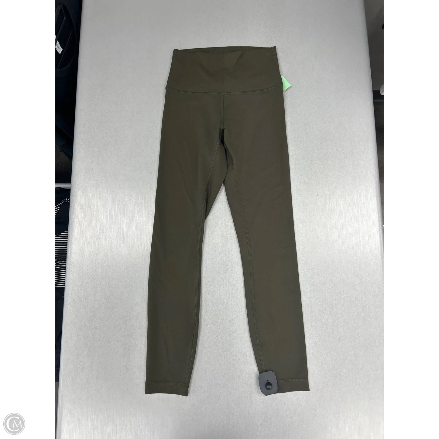 Athletic Leggings By Lululemon In Green, Size: 4