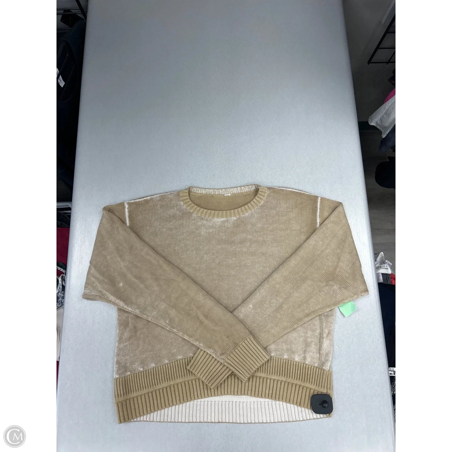 Sweater By Lululemon In Tan, Size: M