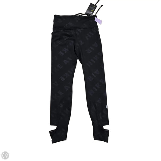 Athletic Leggings By Nike In Black, Size: S