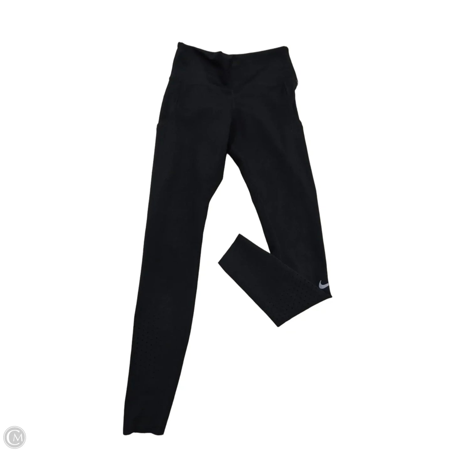 Athletic Leggings By Nike In Black, Size: S