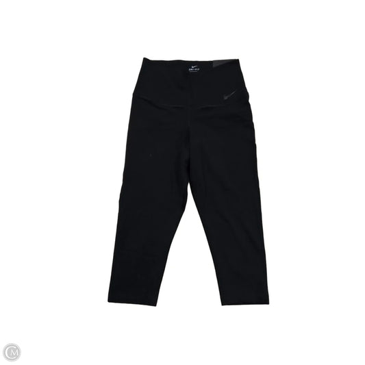 Athletic Leggings By Nike In Black, Size: L