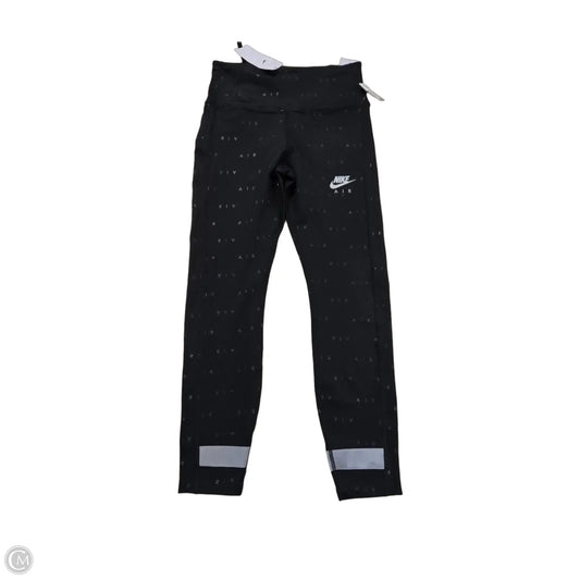 Athletic Leggings By Nike In Black, Size: S