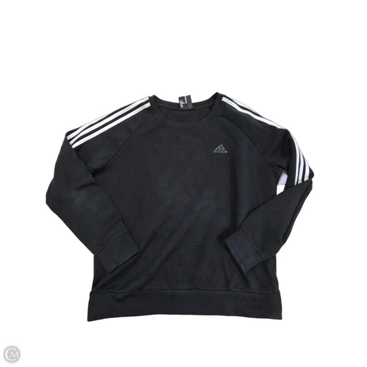 Sweatshirt Crewneck By Adidas In Black, Size: Xl