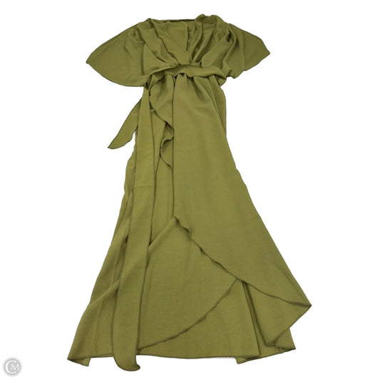 Dress Casual Maxi By Cmf In Green, Size: Xl